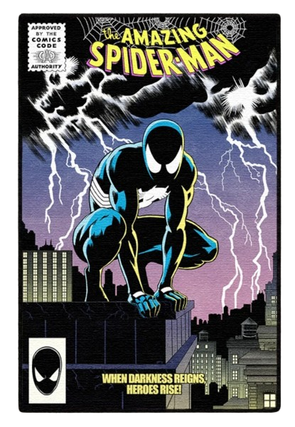 Black Suit Spiderman